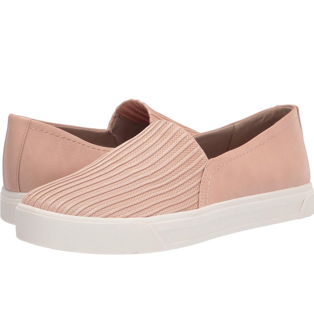 🥰Naturalizer Womens Brogan Almond Blush Stretch Synthetic Sneaker